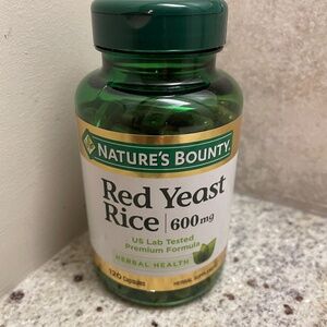 Nature's Bounty Red Yeast Rice 600 mg 120 capsules